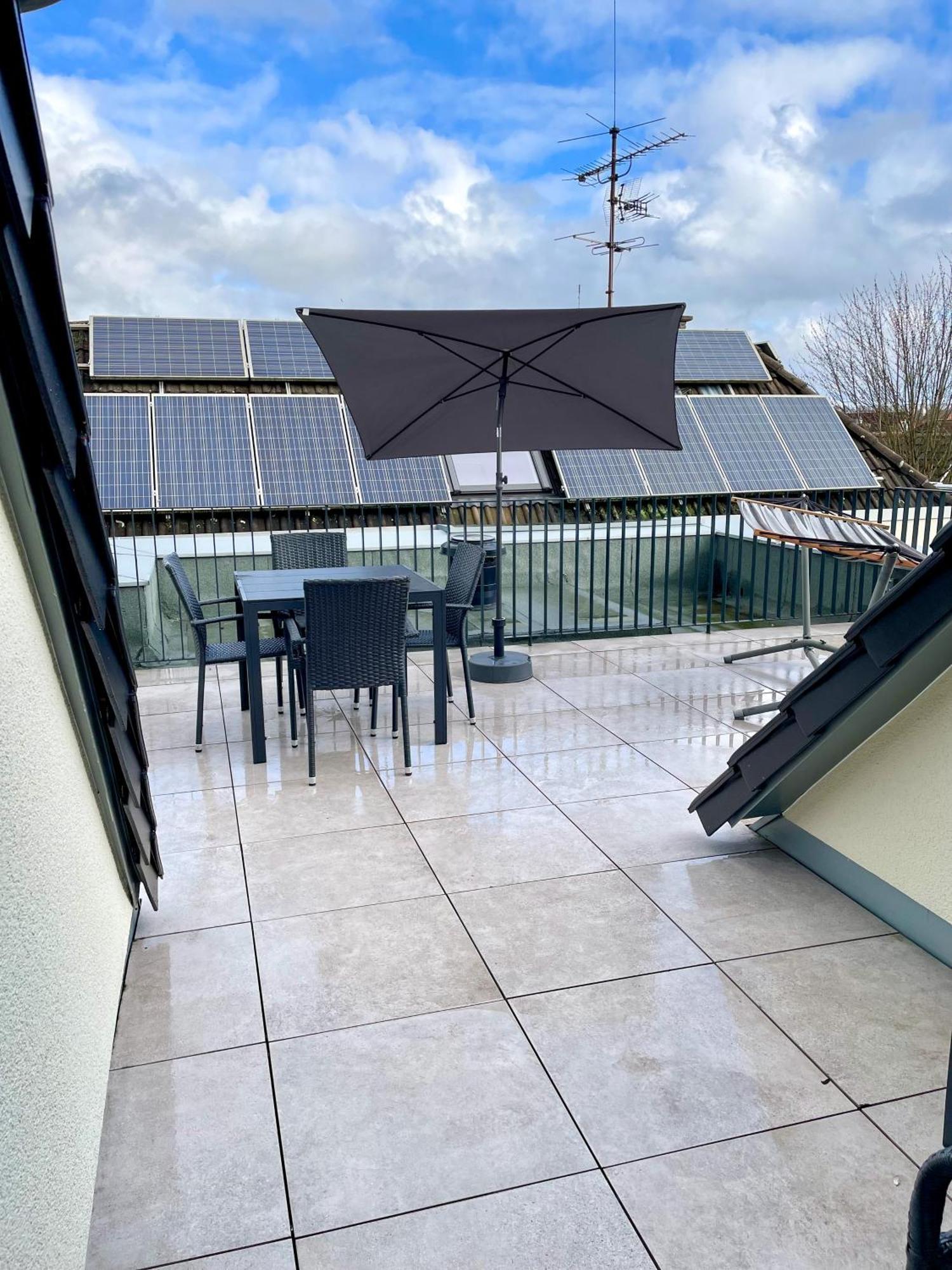 Ahaus: Stadtoase Mit Terrasse & Privater Garage エクステリア 写真